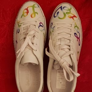 Schutz for Bergdorf Love is Love Sneaker PRIDE SPECIAL